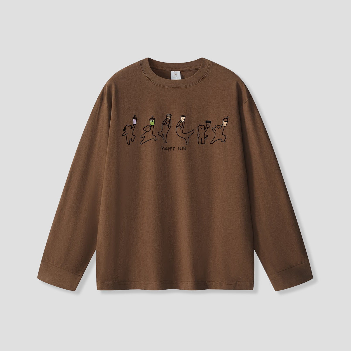 ハッピーシップス ロングスリーブTシャツ