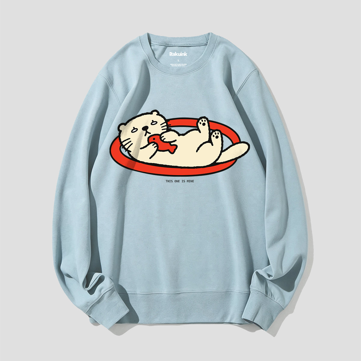 これはボクの。おさかなキャット グラフィックスウェット