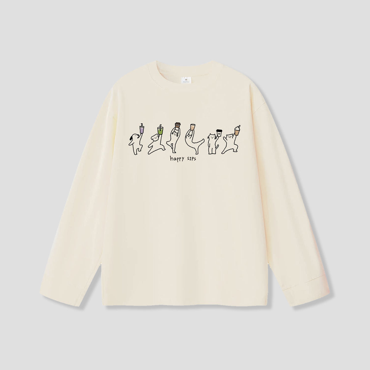 ハッピーシップス ロングスリーブTシャツ