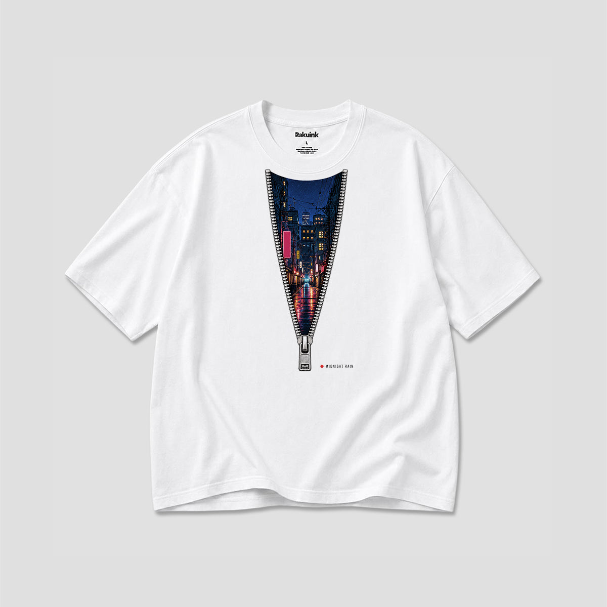 ジッパーシティ グラフィックTシャツ