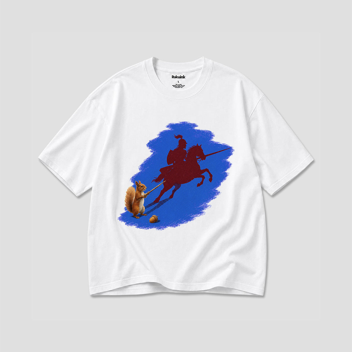 夢見るリス ナイト グラフィックTシャツ