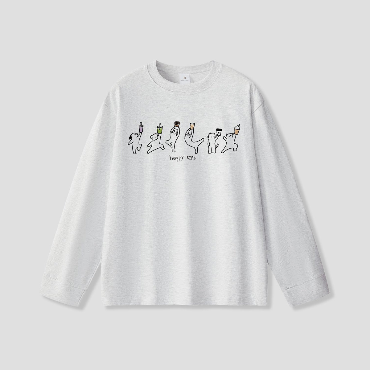 ハッピーシップス ロングスリーブTシャツ
