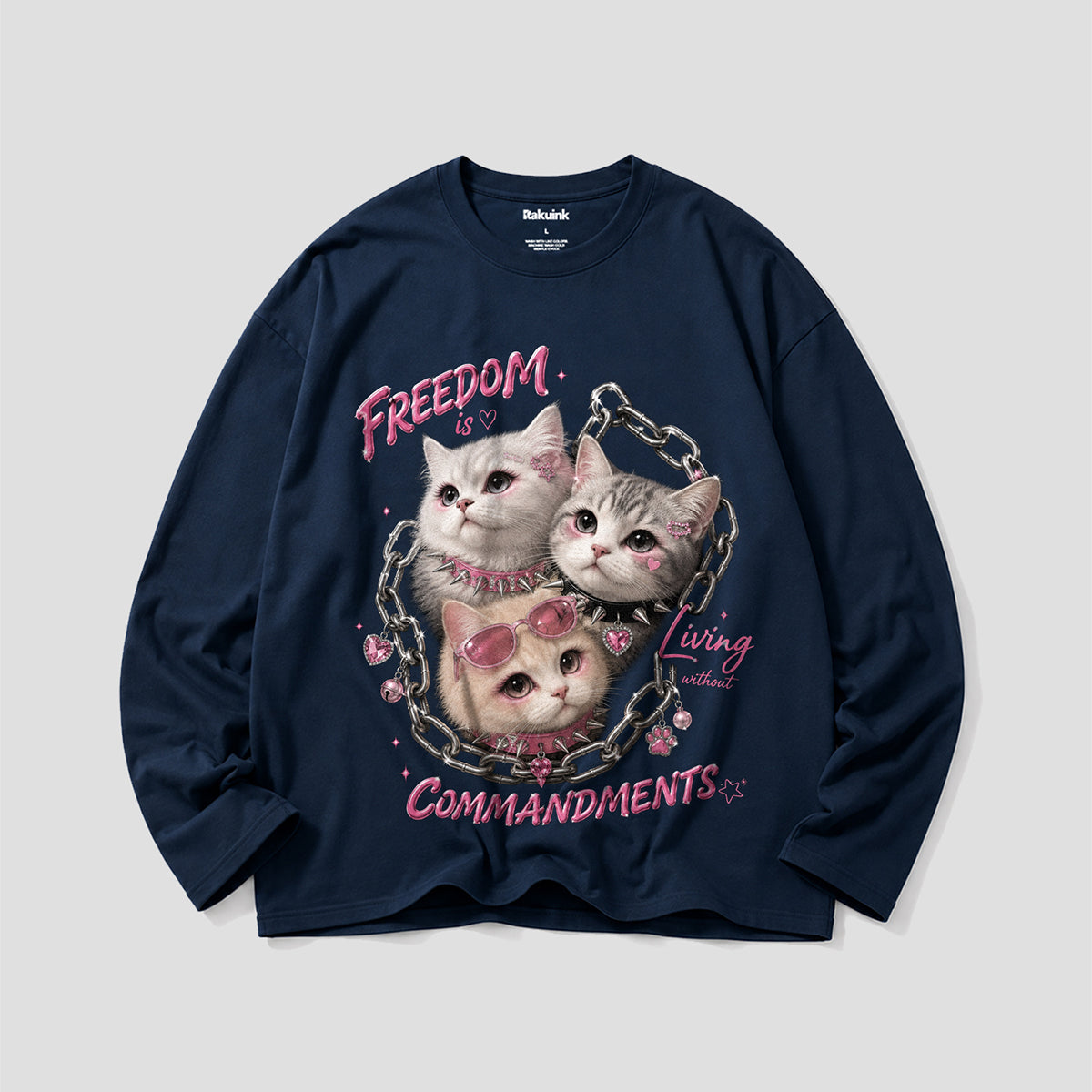 【予約】フリーダム・キャット ロングスリーブTシャツ
